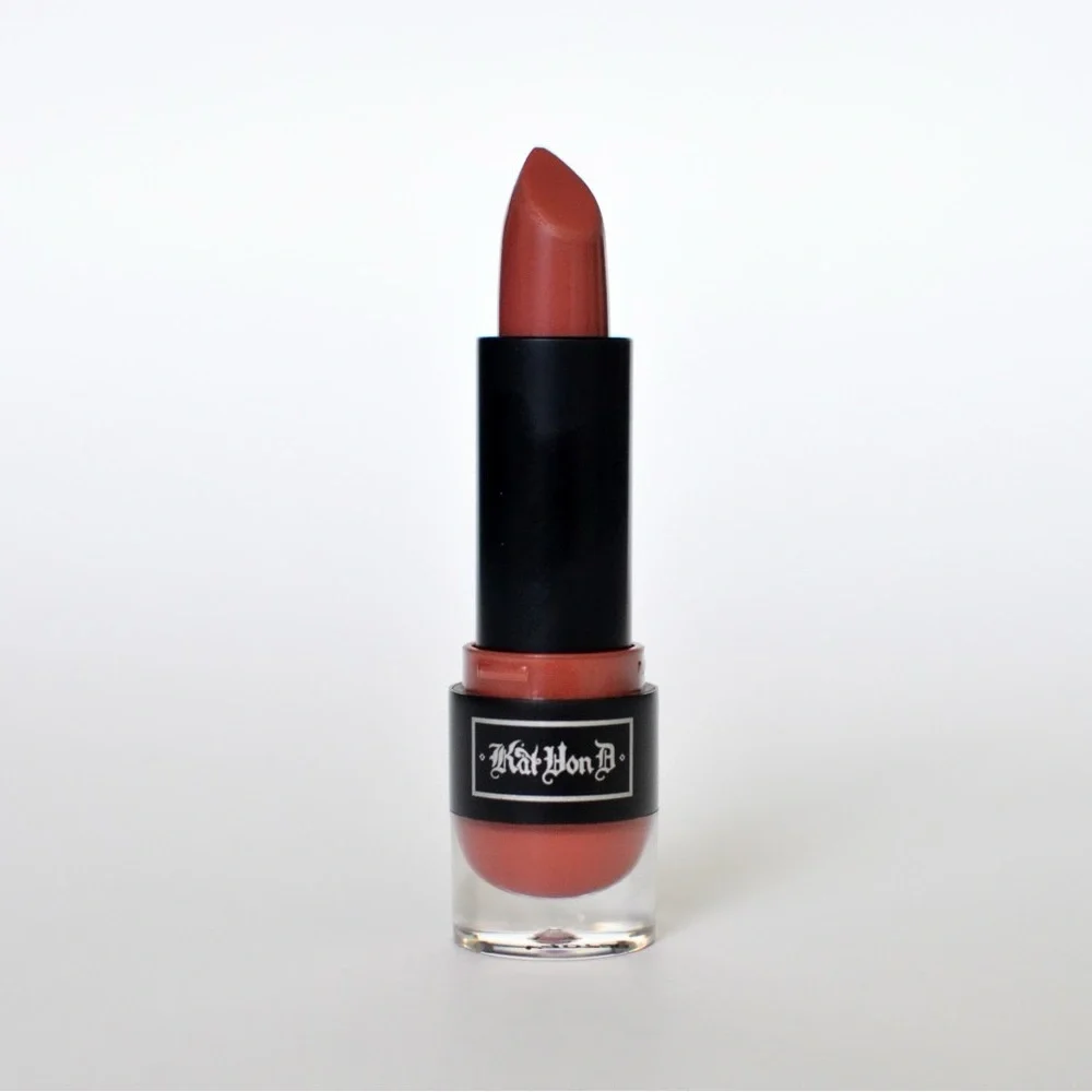 Kat Von D Painted Love Lipstick Lolita Matte Dusty Rose Pink New in Box OG